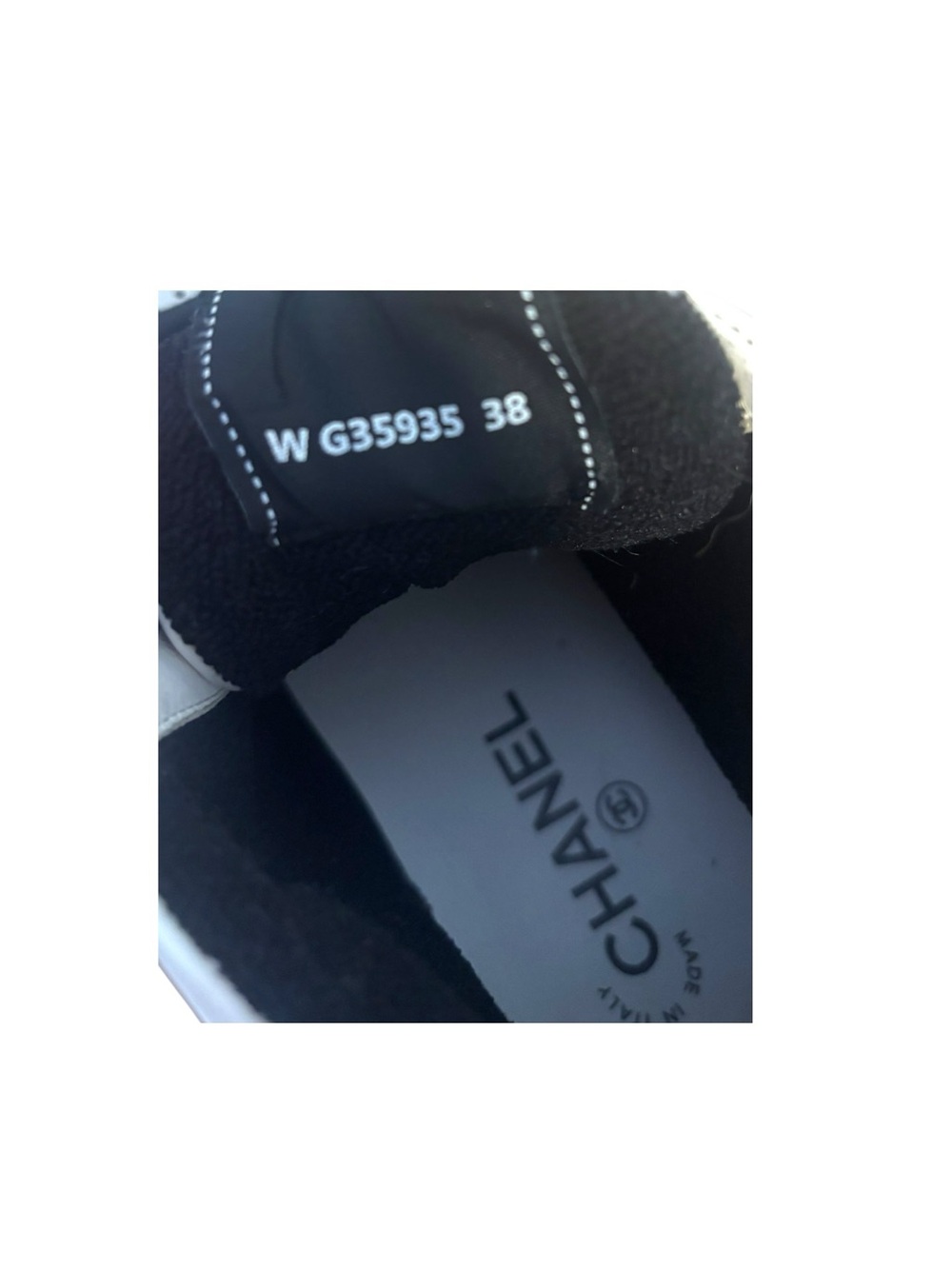 Chanel Logo High Top Sneakers - Picture 10 of 10